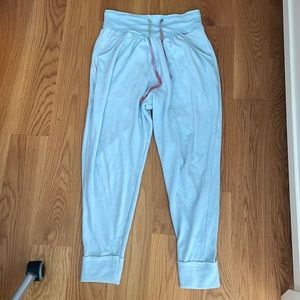 Free People Movement Harem Sweatpants Jogger Blue Drawstring Loose Fit M